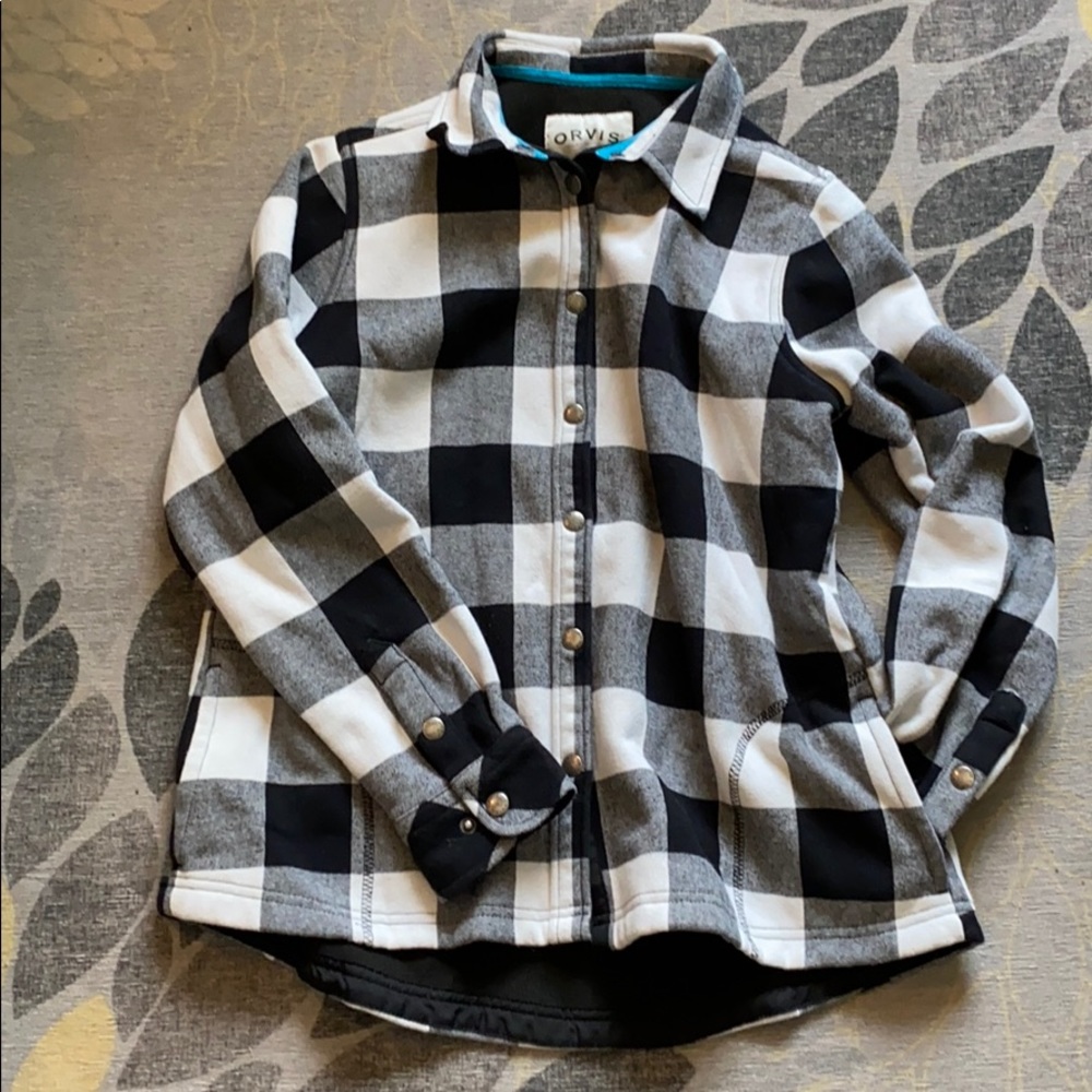 Fleece lined flannel